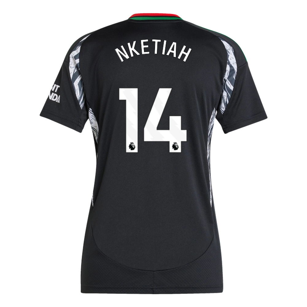 AFC arsenal adidas womens 2425 authentic away shirt – eddie nketiah Jerseys Collection: Find Your Favorite