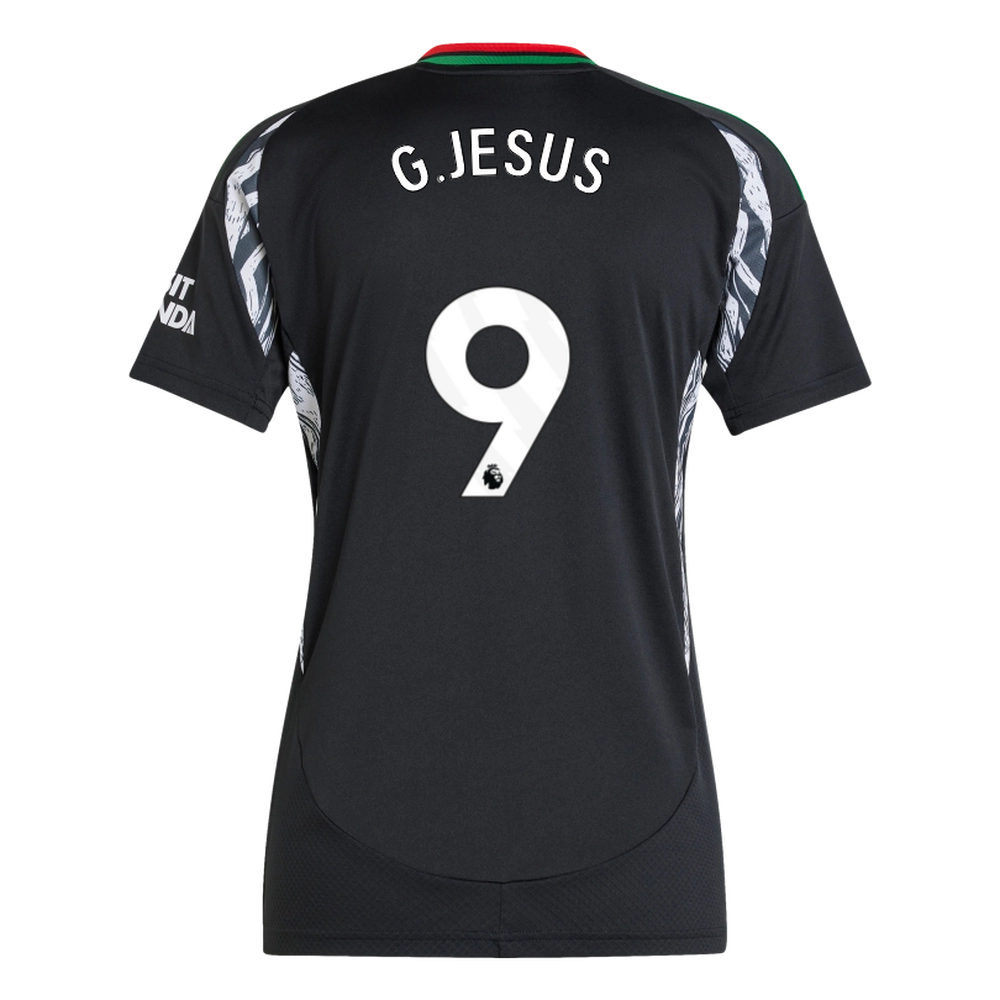 AFC arsenal adidas womens 2425 authentic away shirt – gabriel jesus Jerseys Collection: Find Your Favorite