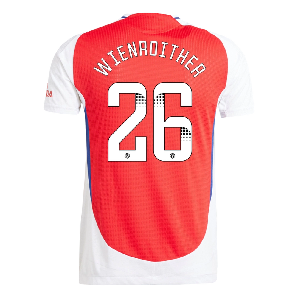 AFC arsenal adidas womens 2425 authentic home shirt – laura wienroither Jerseys Collection: Find Your Favorite