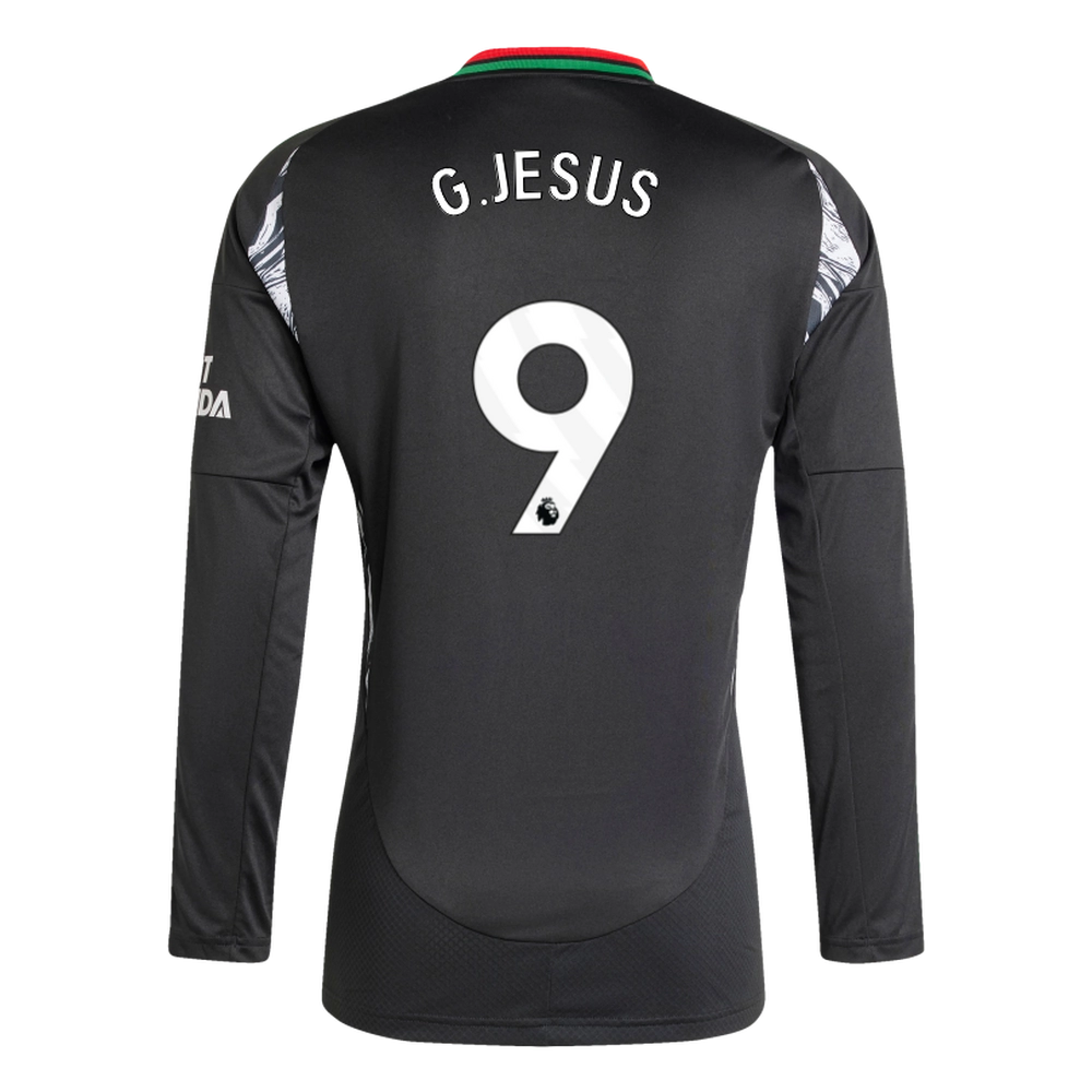 AFC arsenal womens adidas 2425 long sleeved away shirt – gabriel jesus Jerseys Collection: Find Your Favorite