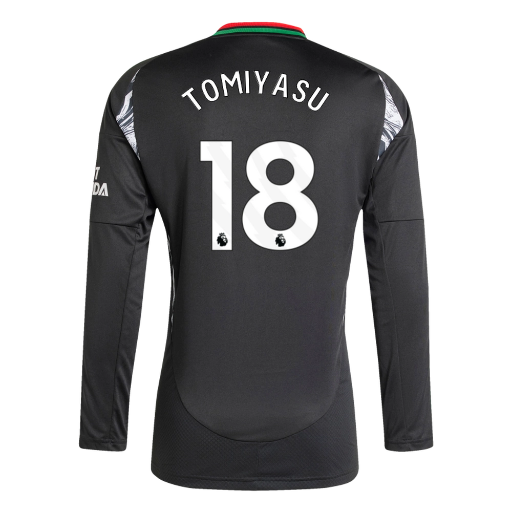 AFC arsenal womens adidas 2425 long sleeved away shirt – takehiro tomiyasu Jerseys Collection: Find Your Favorite