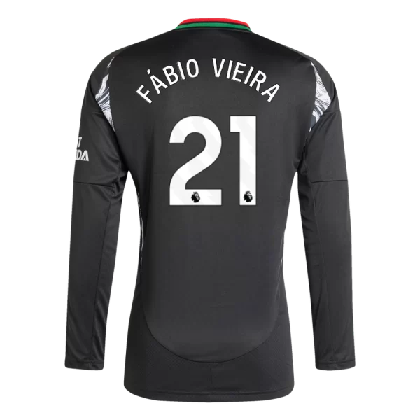 AFC arsenal womens adidas 2425 long sleeved away shirt – fábio vieira Jerseys Collection: Find Your Favorite