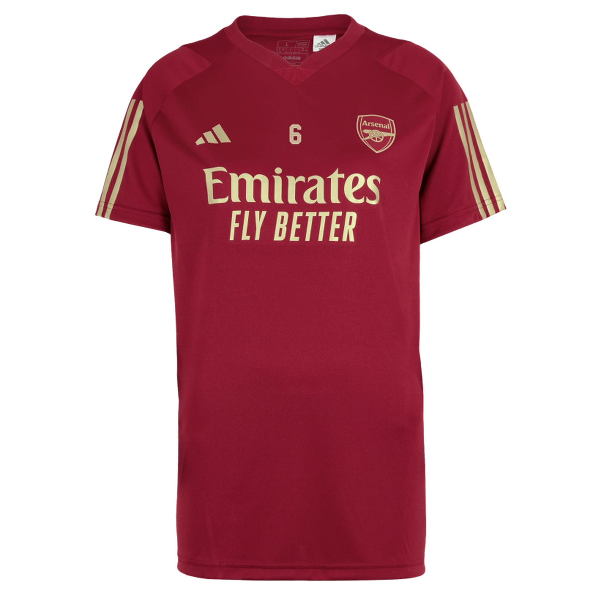 AFC arsenal womens mens 2324 red training shirt – gabriel magalhaes Jerseys Collection: Find Your Favorite